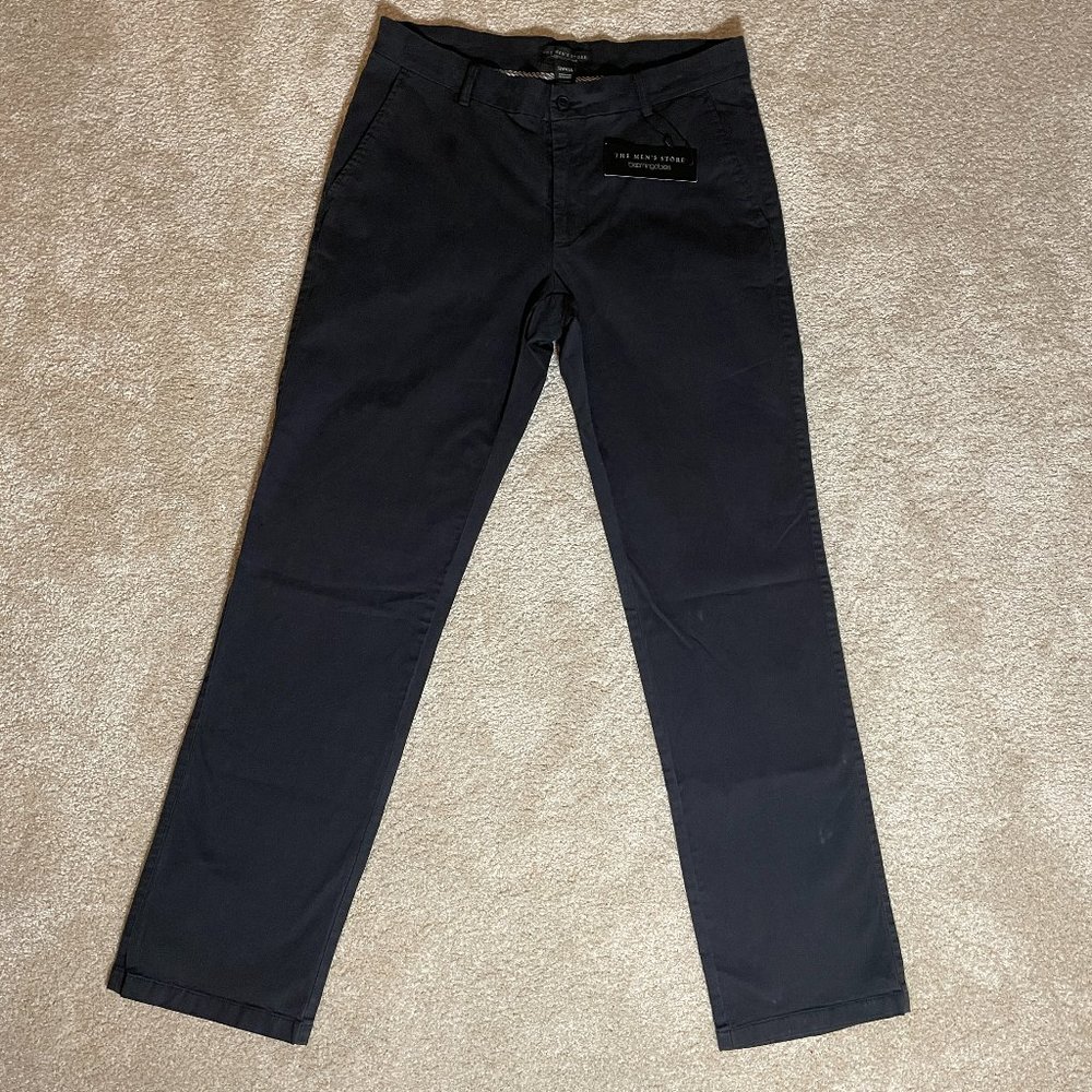 Men's Bloomingdale's Dark Navy Khaki Jeans size 32X32